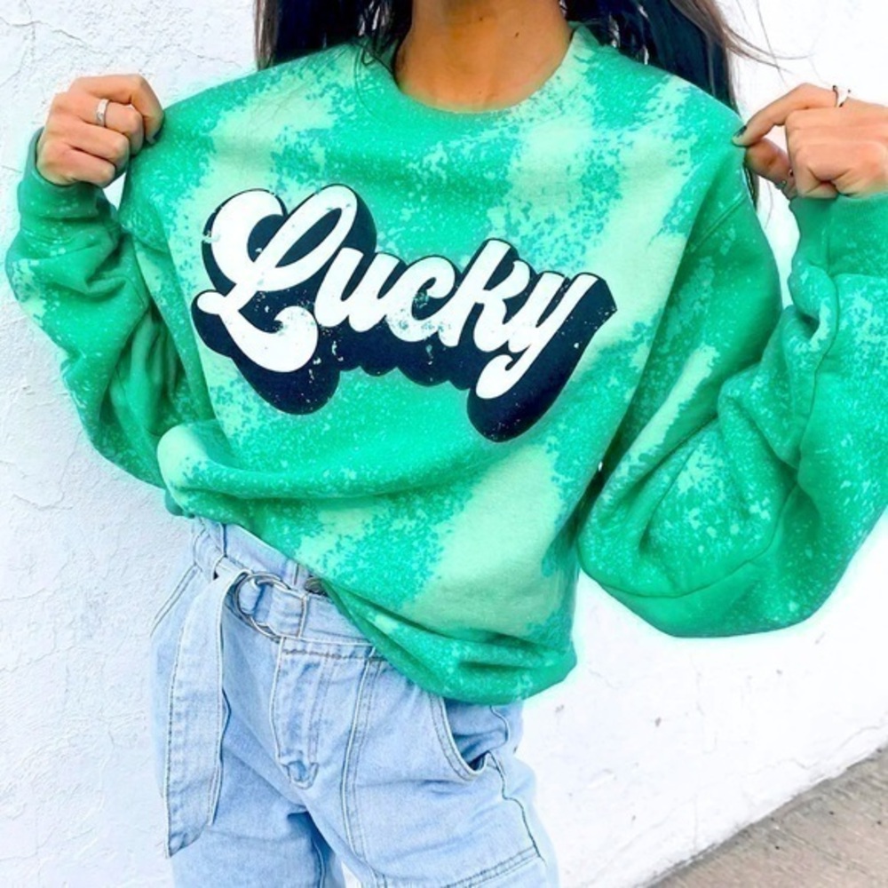 St. Patrick’s Lucky Sweatshirt , size Large